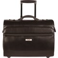 Bugatti Sedona Inc Bugatti BZCW933 Synthetic Leather Business Case on Wheels, Black BZCW933